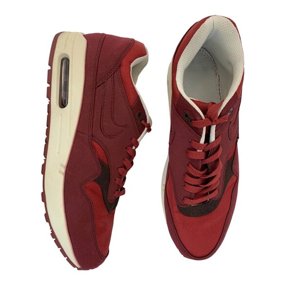 Vintage 2011 Nike Air Max 1 Tonal Pack Team Red Size US 10 308866-601 7313 - Picture 2 of 10